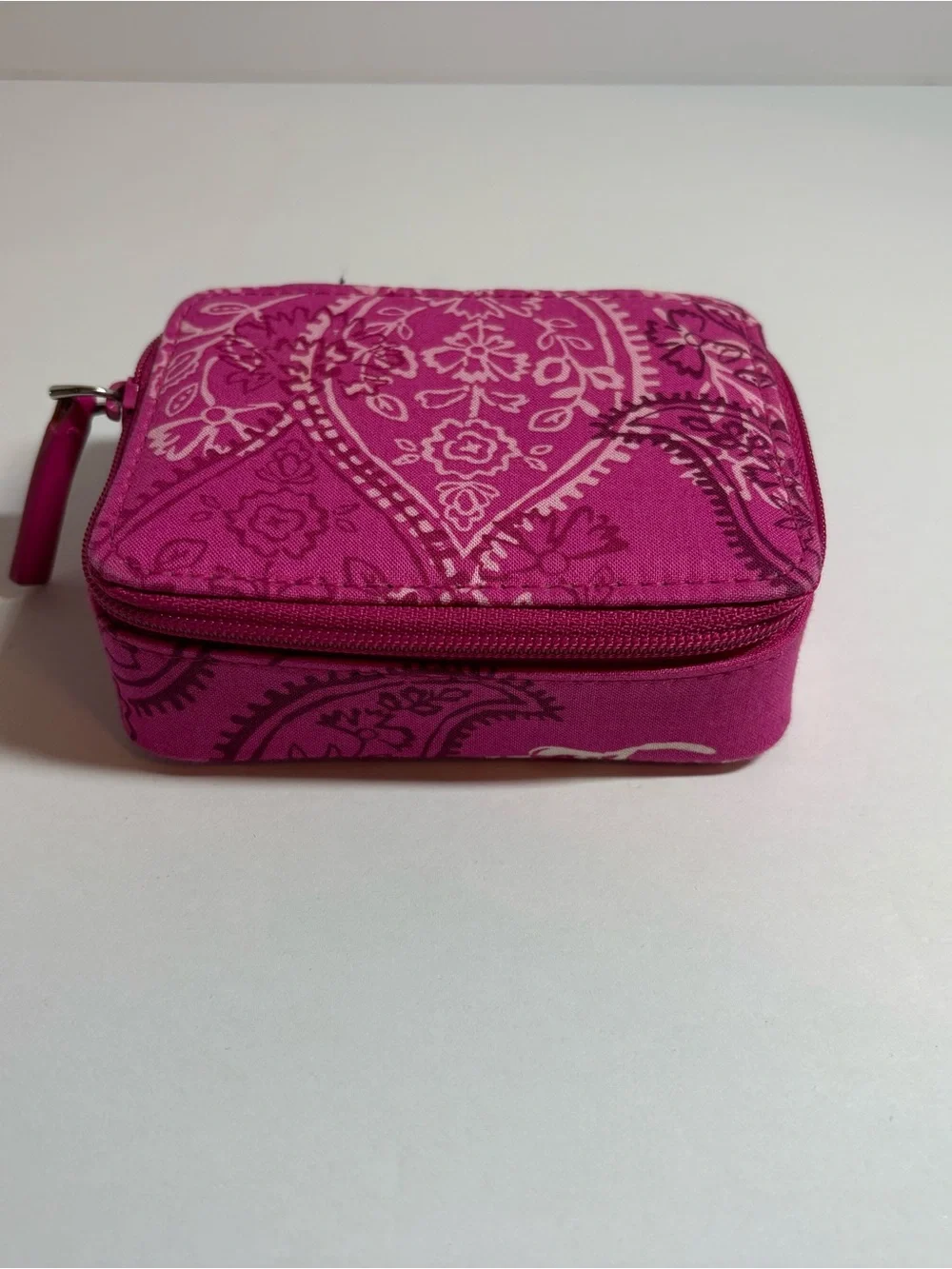 Vera Bradley “Stamped Paisley” Travel Pill Case